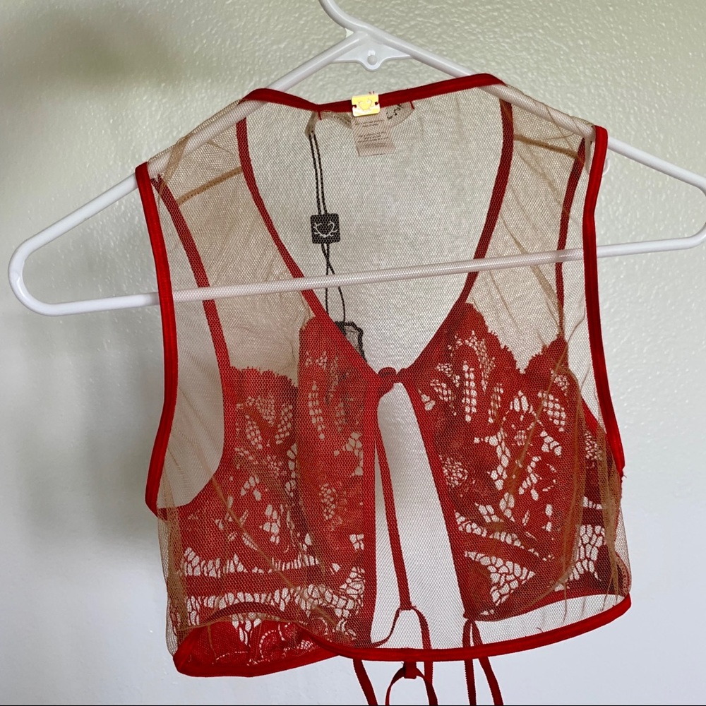 NWT For Love and Lemons skivvies bra top - Picture 5 of 5